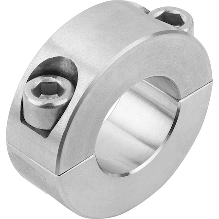 Locking Ring Two-Piece, D1=50, D2=78, B=19, Stainless Steel